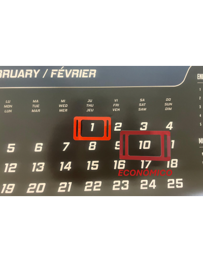 Indicadores de fecha para... 2