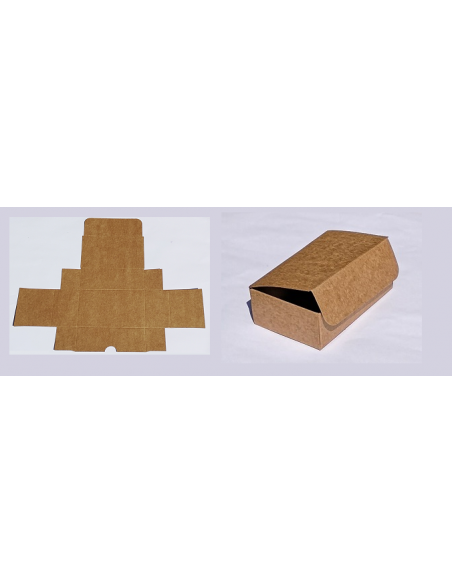 Self-assembling cardboard boxes for cards